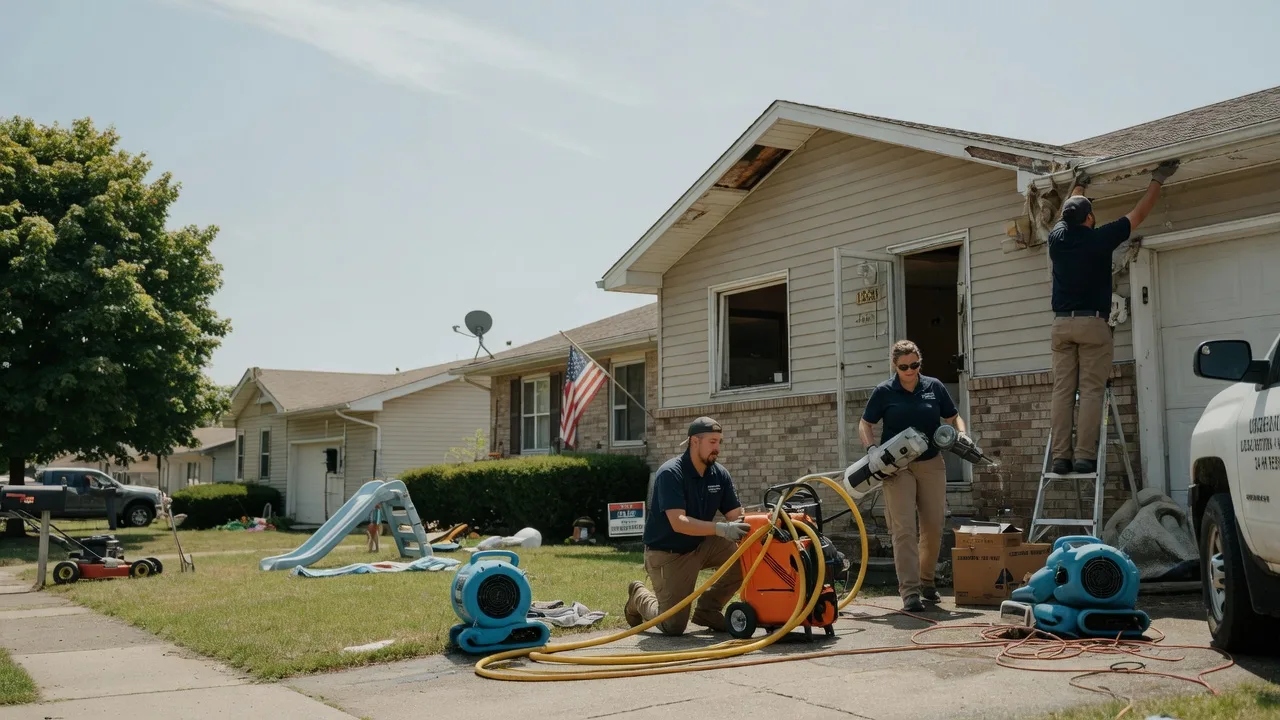 Water Damage Restoration in Spencerville, IN near me